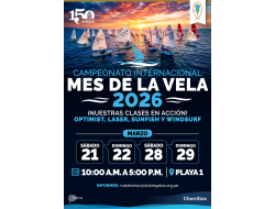 CAMPEONATO INTERNACIONAL MES DE LA VELA 2026